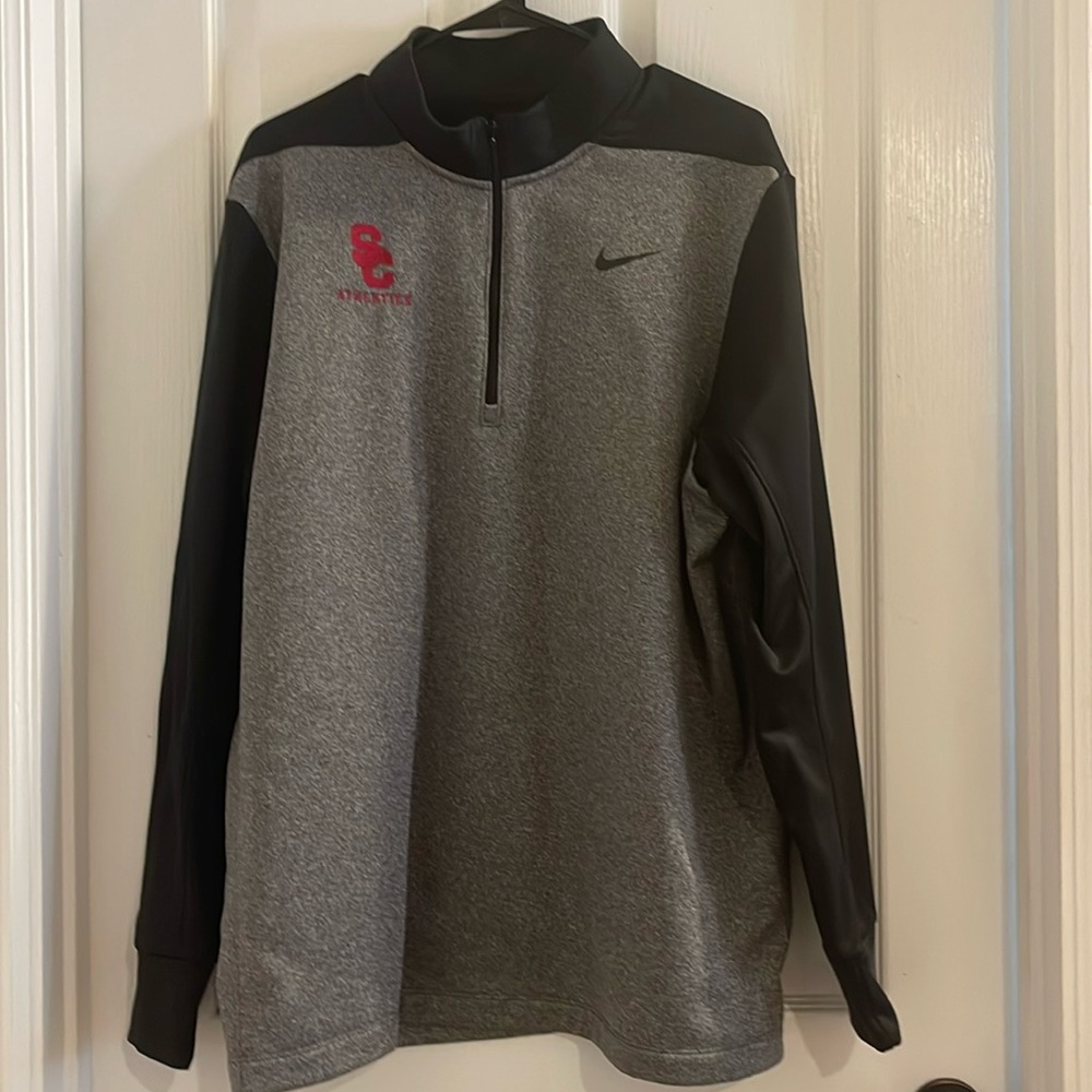 Men’s Nike USC- University of Southern California quarter zip. Sz XL.